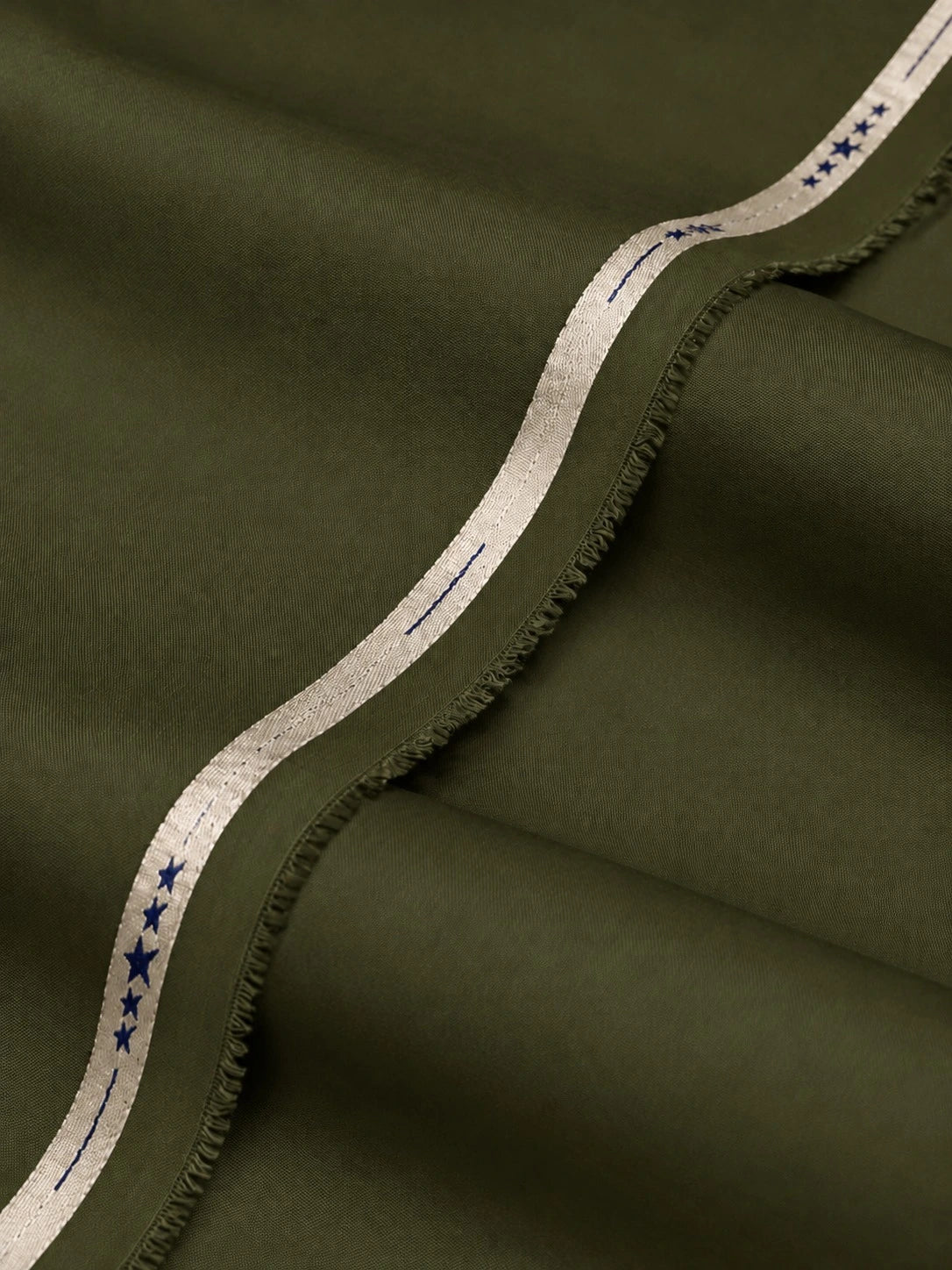 Wash n Wear Unstitched - Olive Green