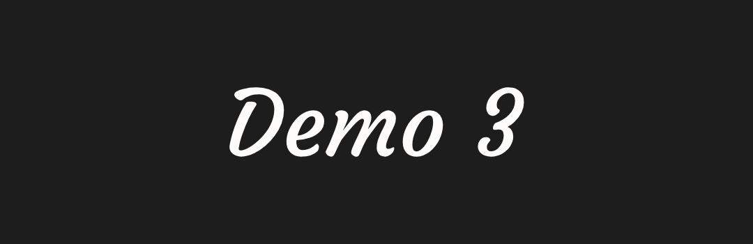 Demo Blog 3