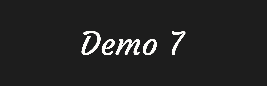 Demo Blog 7