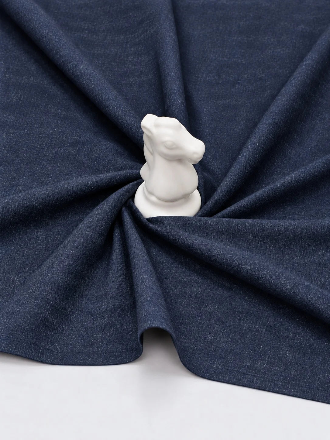 Crown Wool Unstitched - Dark Blue