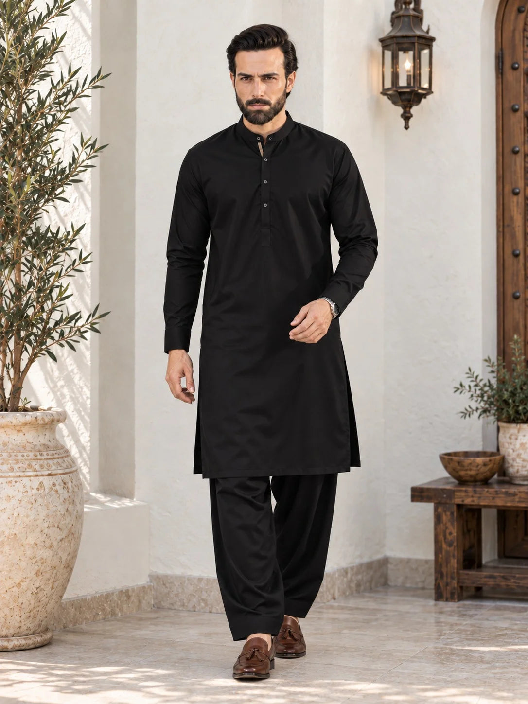 Wash n Wear Unstitched - Black
