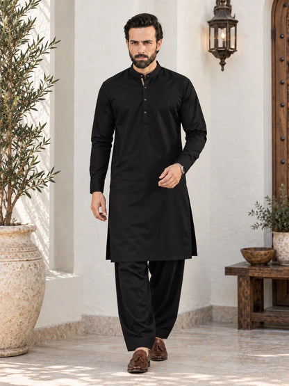 Wash n Wear Unstitched - Black