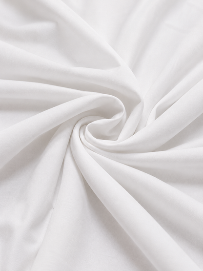 Men's Super White Unstitched Suit Fabric